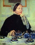 Mary Cassatt, Lady at the Tea Table